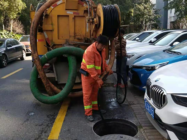 临江排污管道清淤