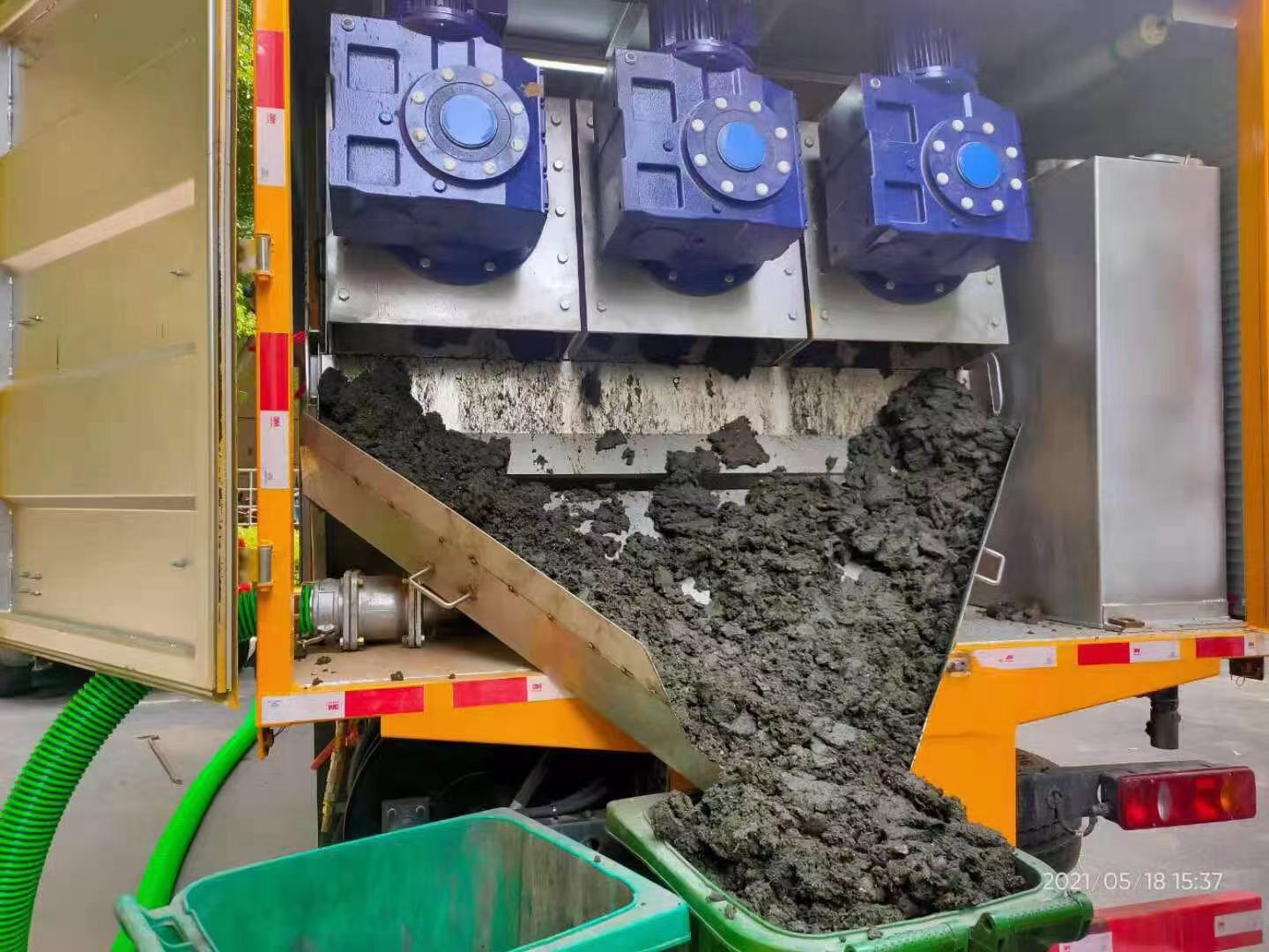 临江化粪池清掏城市维护站-泥浆净化干湿分离处理